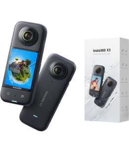 Amazon: insta360 X3 - Cámara de acción 360 + Palo Selfie con trípode Integrado