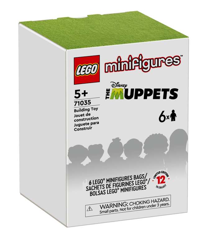 El Palacio de Hierro: LEGO caja de 6 minifigurás muppets