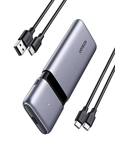 Amazon - UGREEN Carcasa M.2 NVMe SATA USB C