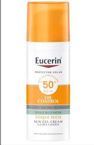 Amazon: (planea y ahorra) Eucerin - Protector solar facial efecto mate toque seco Oil Control - 50 ml