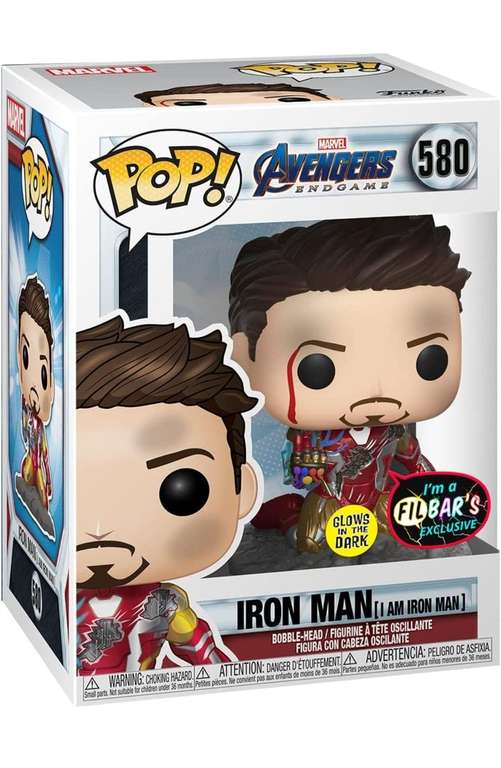 Amazon: Funko Pop Iron Man Glow in The Dark "Yo Soy Ironman"