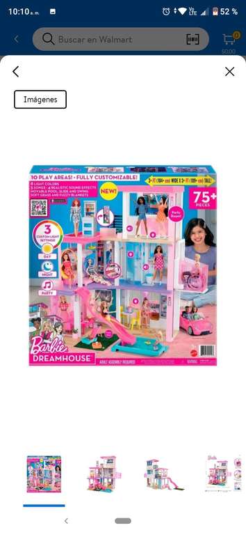 Walmart Casa de Muñecas Barbie Estate Casa de los Sueños 2021