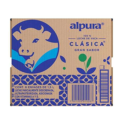 Amazon: Paquete de leche alpura 9 litros por $183 envío gratis con PRIME