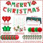 Amazon: kit de decoración navideño 36 pzas- envío prime