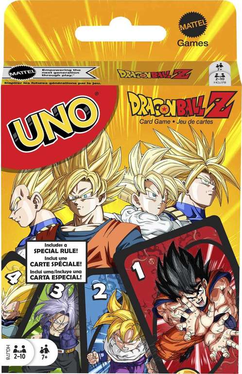 Amazon: Juego de cartas Uno, edición dragon ball z :(
