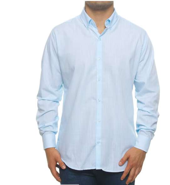 Sears: Camisa Casual Manga Larga para Hombre Bruno Magnani