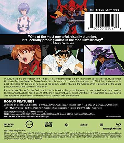 Amazon: Neon Genesis Evangelion: The Complete Series [Blu-ray]