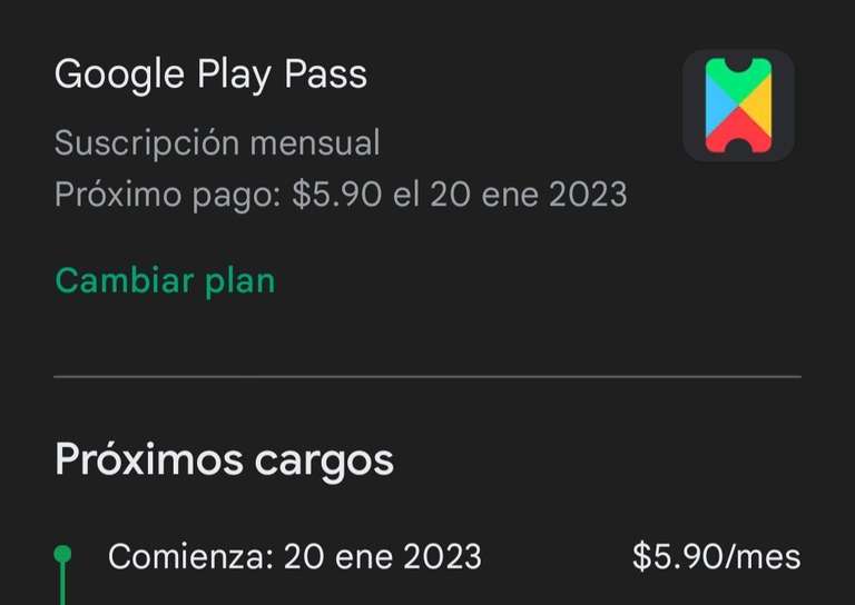 Google Play Store: Play Pass 90% de descuento durante 3 meses ($5.9 al mes) | usuarios seleccionados