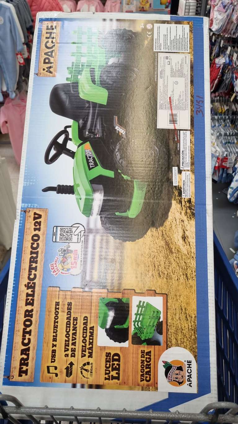 Walmart: Tractor montable apache