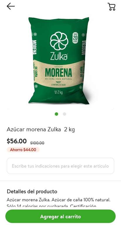 Bodega Aurrera Despensa: 2kg azúcar zulka buen precio - Veracruz