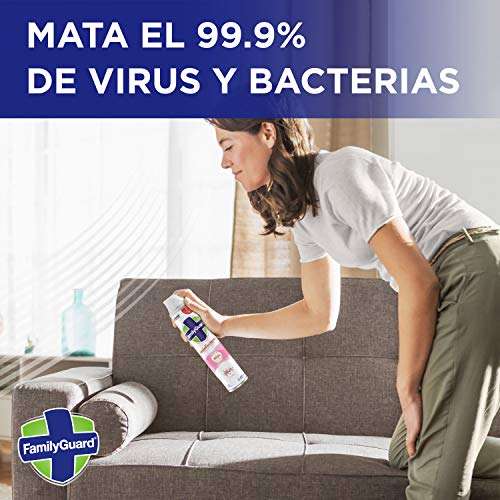Amazon - Family Guard Desinfectante De Superficies Floral 400 Ml |2 piezas | Envío gratis Prime