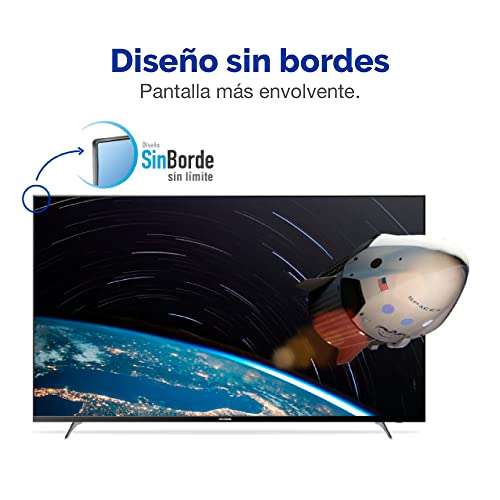 Amazon: HYUNDAI Pantalla 58" 4K UHD Smart TV HYLED5806A4KM 2021
