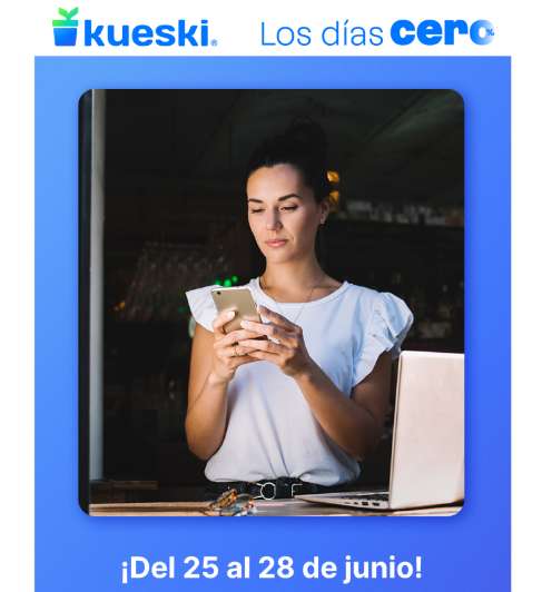 Kueski: Primer Préstamo Personal con 0% de Interés (25 de junio)