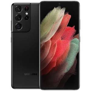 Amazon: Samsung Galaxy S21 Ultra 5G - Versión de E.E.U.U., 128GB, Negro Fantasma (Reacondicionado) Envío gratis con Prime