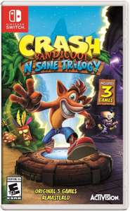Amazon: Crash Bandicoot N. Sane Trilogy - Standard Edition - Nintendo Switch $558 | Pagando en efectivo en Oxxo