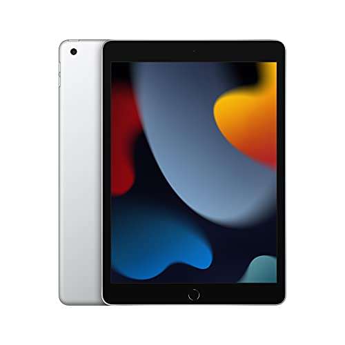 Amazon: 2021 Apple iPad de 10.2 Pulgadas (Wi-Fi, 64 GB) - Color Plata | Sin necesidad de promo bancaria