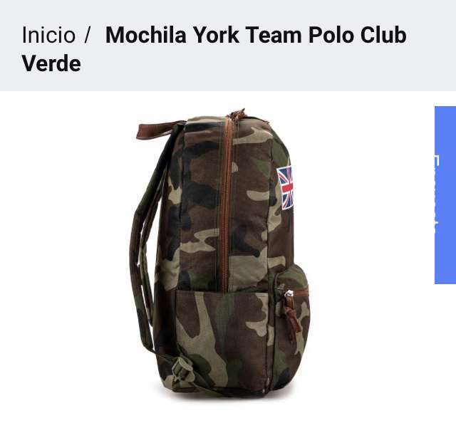 Coppel: Mochila York Team Polo Club Verde