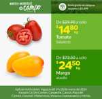 Soriana: Martes y Miércoles del Campo 19 y 20 Marzo: Jitomate Saladet $14.80 kg • Mango Ataulfo $24.50 kg