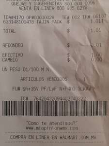 Walmart express tienda fisica: pack tajin clásico de 255 g más tajin salsa picante en solo $1.01!!
