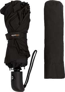 Amazon: 3 Paraguas automático y compacto de viaje con ventilación, color negro | Amazon Basics | $207.833 c/u, leer descripción |