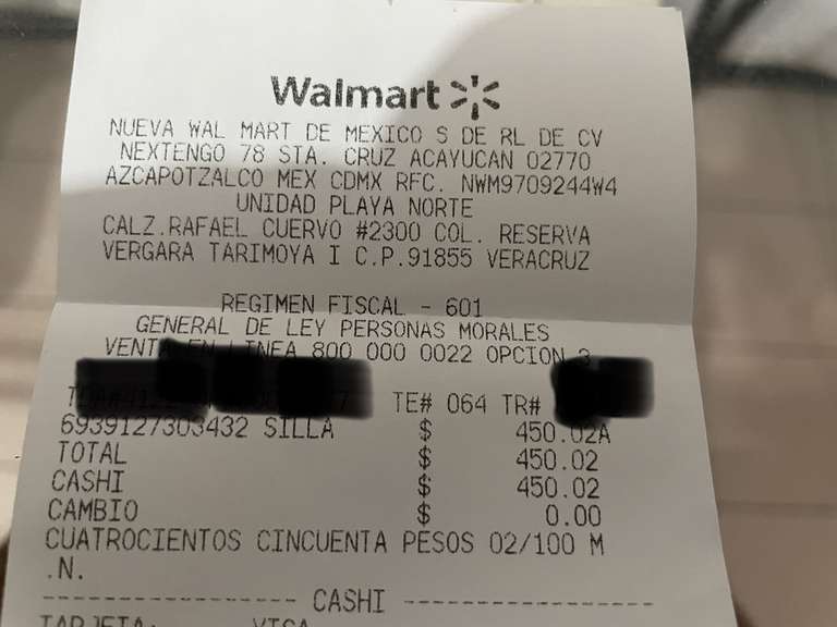 Walmart: silla de oficina hometrends - Veracruz Norte