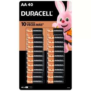 COSTCO: Pilas Alcalinas AA Duracell de 40 piezas