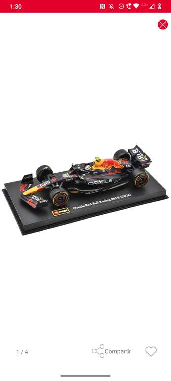 SEARS: Vehículo Fórmula 1 Red Bull Rb18 2022
