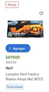 Walmart: Pistola Nerf Roblox