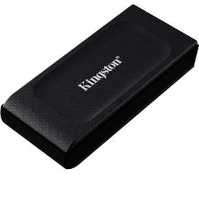 Amazon: Kingston SSD Externo XS1000 Capacidad: 1000GB USB 3.2 Gen 2 Lectura: 1050MB/s y Escritura: 1000MB/s (SXS1000/1000G)