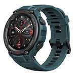 Amazon: Amazfit T-Rex Pro, Smartwatch con GPS, Autonomía de 18 días, Pantalla AMOLED HD, 100 Modos Deportivos - Azul Acero
