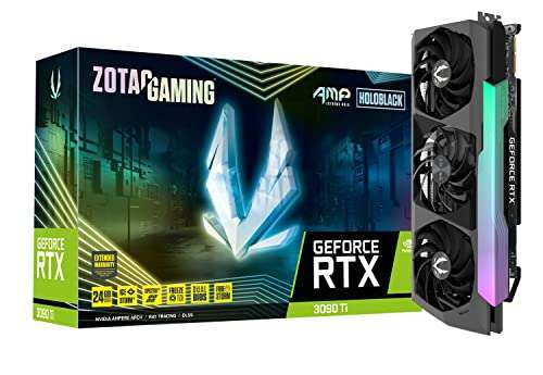 Amazon: Super precio Zotac Gaming GeForce RTX 3090 Ti AMP Extreme Holo 24GB