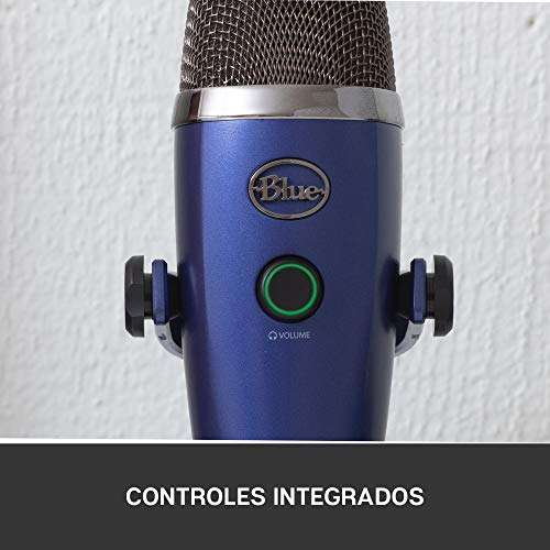 Amazon: Blue Yeti Nano Premium Micrófono de condensador USB
