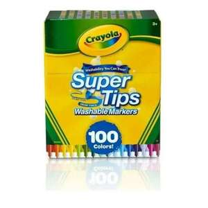 Amazon: Crayola 100 Super Tips