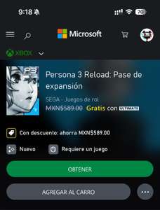 Xbox - Persona 3 Reload Paquete de expansion GRATIS con tu suscripción de Game Pass Ultimate