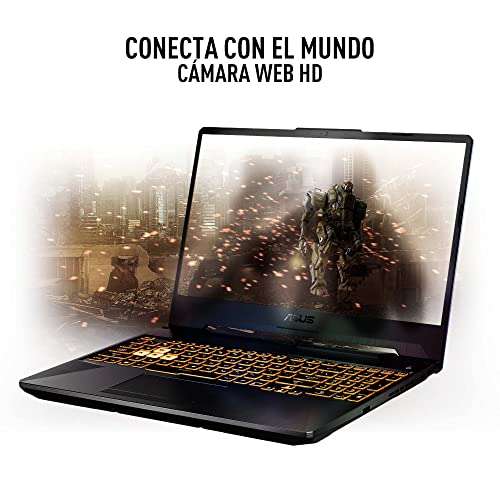 Amazon: Laptop Asus TUF / FA506IC-HN068W / 15.6" FHD/Ryzen 5 / RTX 3050 / 8GB de RAM / 512 SSD/Teclado en español (Garantía en México)