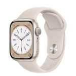 Amazon: Apple Watch S7 (Solo GPS) caja de aluminio de 41mm en color azul medianoche, azul y blanco estelar