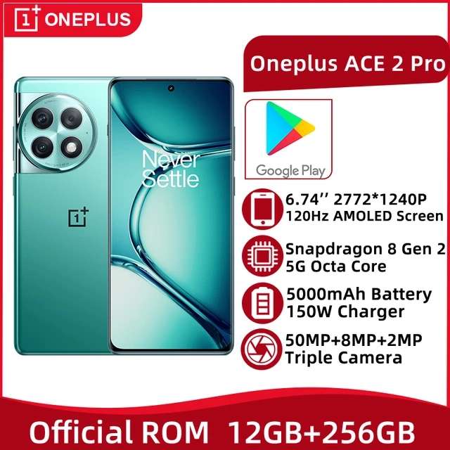AliExpress: OnePlus-teléfono móvil Original Ace2pro Ace 2 Pro, 5G, Snapdragon8 Gen 2