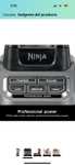 Amazon: Ninja - Licuadora Profesional con 4 velocidades | BL610 (precio al finalizar la compra)