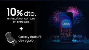 Samsung Store: 10% de descuento en Samsung Store con 1ra compra + Buds FE Gratis
