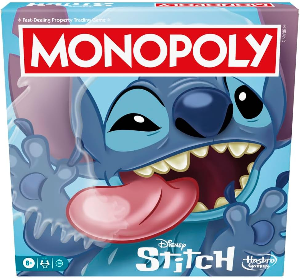 Amazon: Monopoly Edición Disney Stitch (mas bajo historico $309)