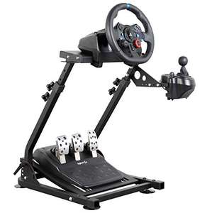 Amazon: Jxqqay Racing Wheel Stand (Soporte para tu volante)