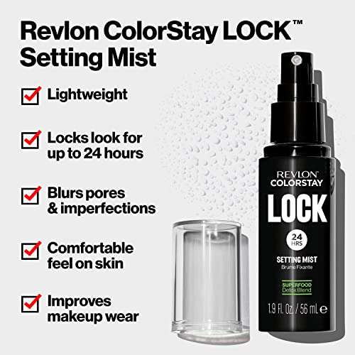 Amazon: Fijador para maquillaje Revlon Colorstay LOCK Setting Mist | envío gratis con Prime