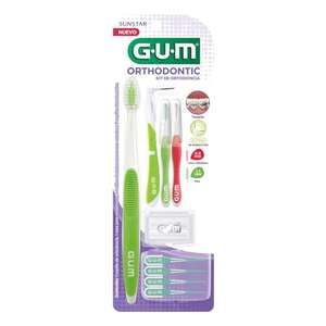 Amazon: GUM Kit de Cuidado Bucal para Ortodoncia: Variedad de Colores Surtidos