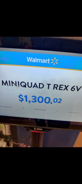 Walmart: Cuatrimoto electrica 2da liquidacion