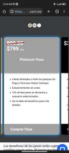 Six Flags: Platinum pass a precio de gold pass. !Oh My god no me lo creo!
