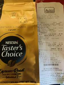 Chedraui: Café Taster’s Choice Espresso Roast 300 gramos