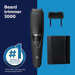 Amazon: Recortadora de barba inalámbrica, recargable, longitud ajustable, barba, barba y bigote