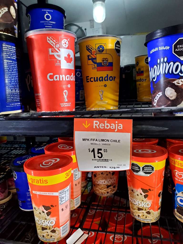 FIFA - Paletas Heladas Limón y Chile en Walmart