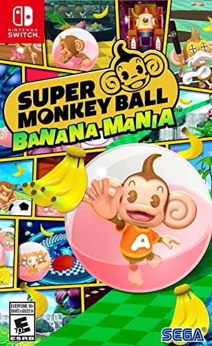 Amazon: Super monkey ball para Nintendo Switch