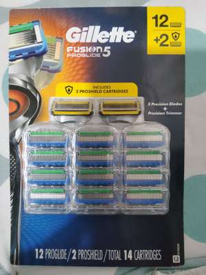 COSTCO Xalapa: Gillette Fusión Proshield 5, pack de 14 repuestos.